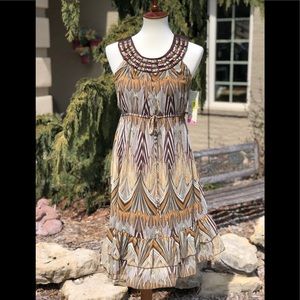 NWT Kitty size M beaded dress